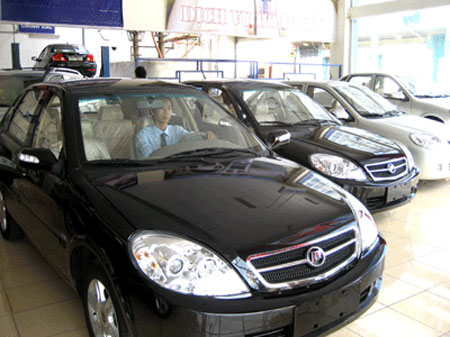 Ô tô sẽ bị chấm dứt ưu đãi thuế đúng 31-12-2009. (Ảnh: otonet) 