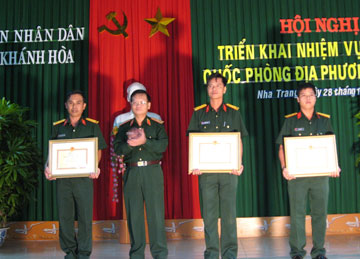 Triển khai nhiệm vụ quân sự, quốc phòng địa phương năm 2010
