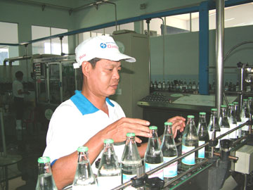 Phấn đấu đạt sản lượng 35 triệu lít nước khoáng