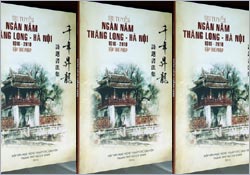 Ra mắt thư pháp tuyển thơ Ngàn năm Thăng Long - Hà Nội