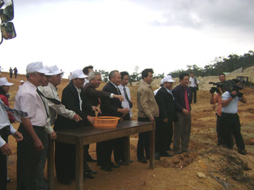 Tổ chức lễ chặn dòng hồ chứa nước Tiên Du