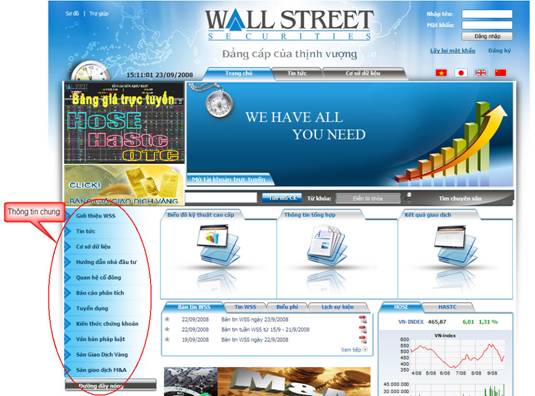 Phải công bố thông tin chứng khoán trên website
