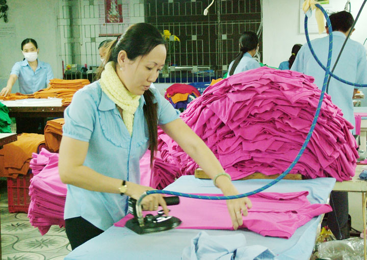 Hỗ trợ kinh phí đào tạo nghề cho lao động làm việc tại ngành dệt may