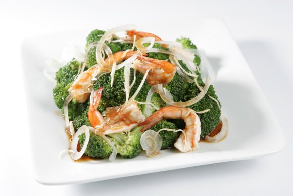 Món ăn: Bông cải xanh trộn dầu hàu