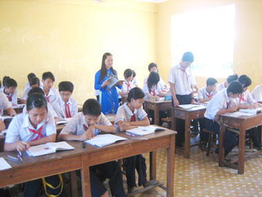 Tuyển sinh lớp 10 năm nay có nhiều đổi mới. (Ảnh THẢO LY)