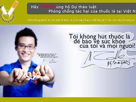 Click không thuốc lá