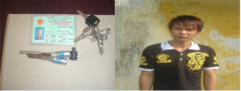 Tóm gọn một nhóm chuyên trộm xe máy