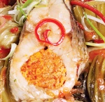 Món ăn: Cá chép om dưa chua