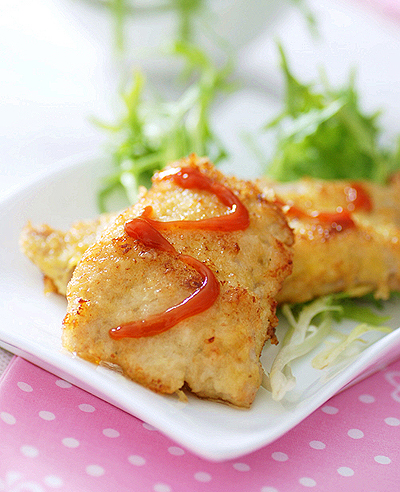 Món ăn: Mềm và thơm thăn lợn chiên xù