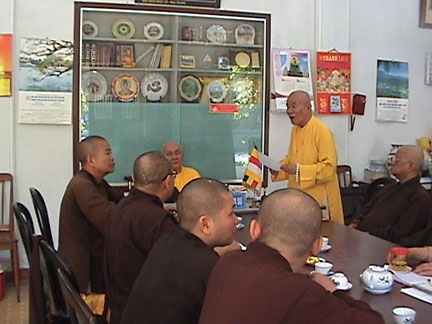 Họp triển khai Đại lễ Cầu siêu các anh hùng liệt sĩ tại Trường Sa