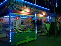 Each booth features unique products