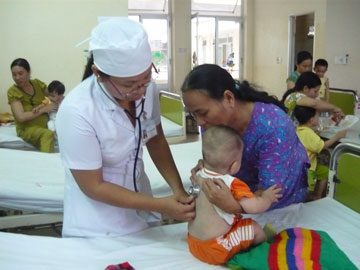 Trẻ em dễ bị mắc bệnh