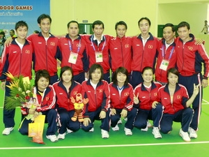 Đá cầu Việt Nam tham dự giải tứ hùng tại Đức