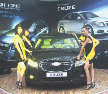 Ra mắt dòng xe Chevrolet Cruze
