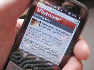 VietnamPlus hoàn thiện phiên bản web di động