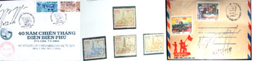 Bác sĩ Kiều Xuân Cư và những con tem về chiến thắng Điện Biên Phủ