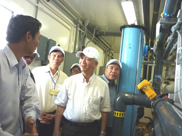 Đưa hệ thống xử lý nước biển thành nước ngọt vào hoạt động