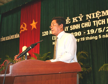 Kỷ niệm 120 năm ngày sinh Chủ tịch Hồ Chí Minh