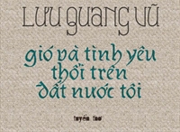Xuất bản tập thơ của Lưu Quang Vũ