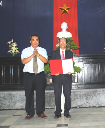 Công bố quyết định bổ nhiệm ông Huỳnh Sáng làm thẩm phán Tòa án nhân dân Tối cao