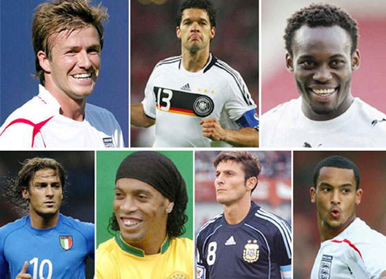 Những “sao” không có dịp tỏa sáng tại Nam Phi