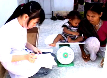 Giảm tỷ lệ suy dinh dưỡng trẻ em xuống dưới 10%