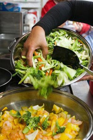 Món ăn: Rau xào hải sản thập cẩm