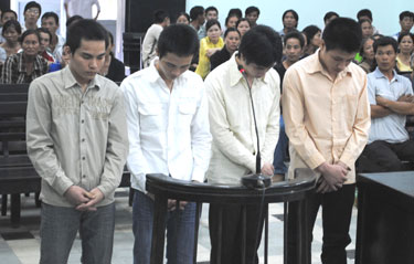 25 năm tù cho các bị cáo phạm tội "Giết người"