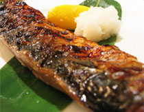 Món ăn: Cá thu nướng chuối