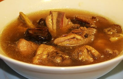 Món ăn: Gà nấu nấm