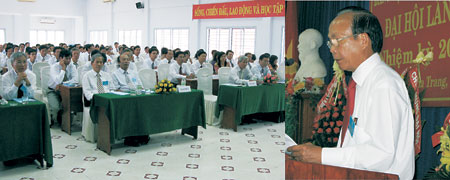 Khai mạc Đại hội đại biểu Đảng bộ Trường Đại học Nha Trang lần thứ 19 nhiệm kỳ 2010-2015