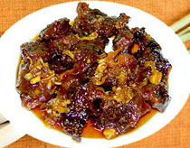 Món ăn: Bắp bò kho sả