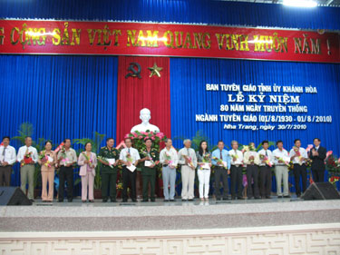 Kỷ niệm 80 năm ngày truyền thống ngành Tuyên giáo (1-8-1930 – 1-8-2010)