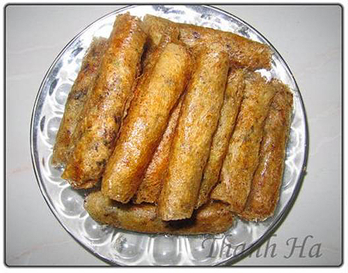 Món ăn: Bún nem rế