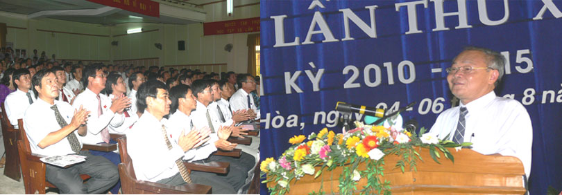 Khai mạc Đại hội đại biểu Đảng bộ huyện Ninh Hòa lần thứ 17, nhiệm kỳ 2010 - 2015