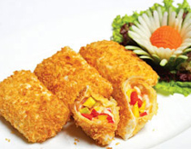 Món ăn: Chả giò hoa quả