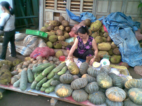 Giá một số loại trái cây giảm