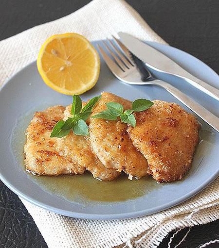 Món ăn: Thăn lợn chiên xù xốt chanh tươi