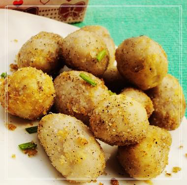 Món ăn: Khoai sọ rán