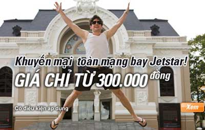 Jetstar bán vé giá rẻ dịp Tết Tân Mão