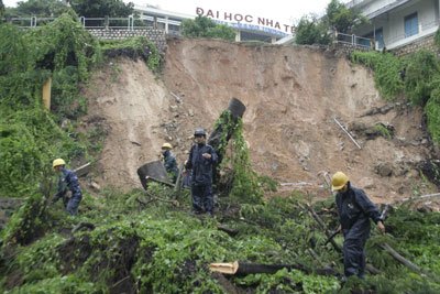 Tình hình mưa lụt tại các địa phương ngày 1-11
