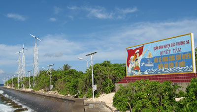 Điện về, Trường Sa thêm gần