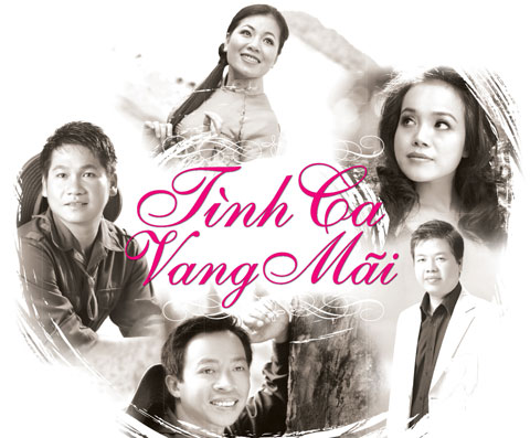 Năm giọng ca vàng góp mặt trong "Tình ca vang mãi"