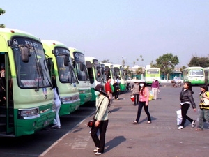 Tổ chức bán vé xe cho học sinh, sinh viên tại các trường