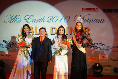Diễn ra chung kết cuộc thi Hoa hậu Trái đất 2010