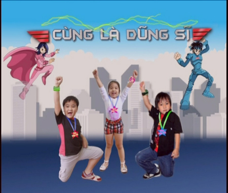 Chương trình mới trên VTV3: Cùng là dũng sĩ