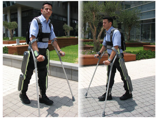 ReWalk có thể giúp những người bán thân bất đi lại bình thường.