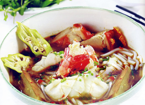 Món ăn: Bún mắm