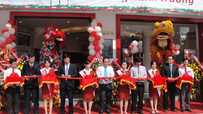 Khai trương Quỹ tiết kiệm Chợ Mới