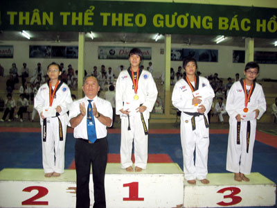 Câu lạc bộ thị xã Cam Ranh xếp thứ nhất toàn đoàn